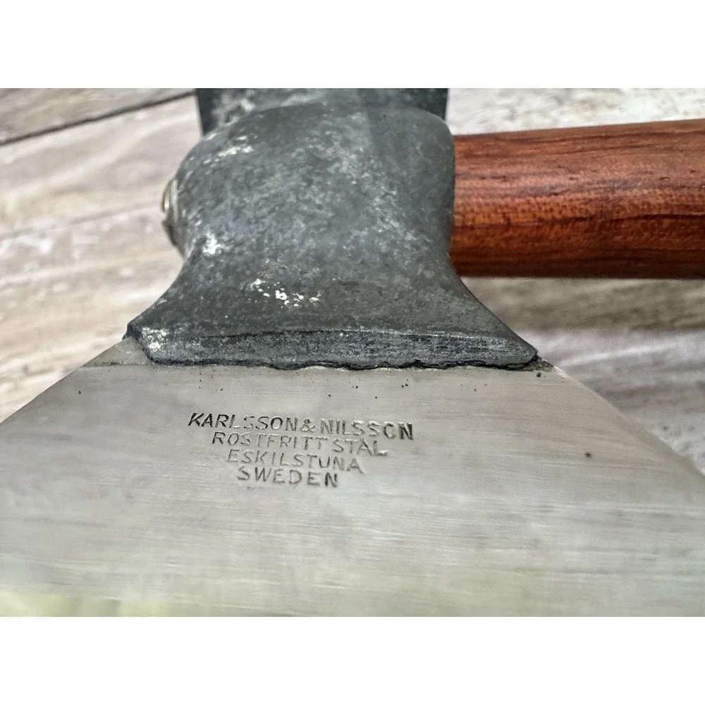 Swedish 1960's Karlsson & Nilsson Meat Tenderizer/Cleaver Stainless Steel